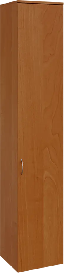 ST 6 - 42 šatní skříň, tyč, pravá, 2150x400x600, olše jantar